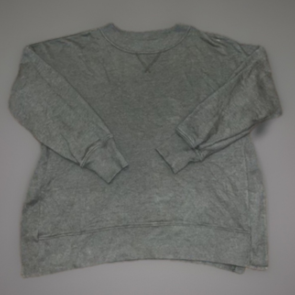 Aerie Pullover Crewneck Sweatshirt Women’s Oversized Slit Side Tunic Soft gym
